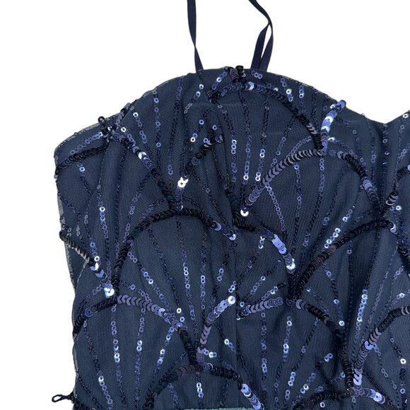 Deb Sequins and Glitter Mini Dress (11) - Picture 3 of 10